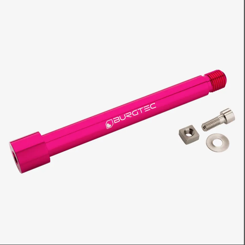 Burgtec - Fox Boost 2021 Fork Axle  - Toxic Barbie Pink